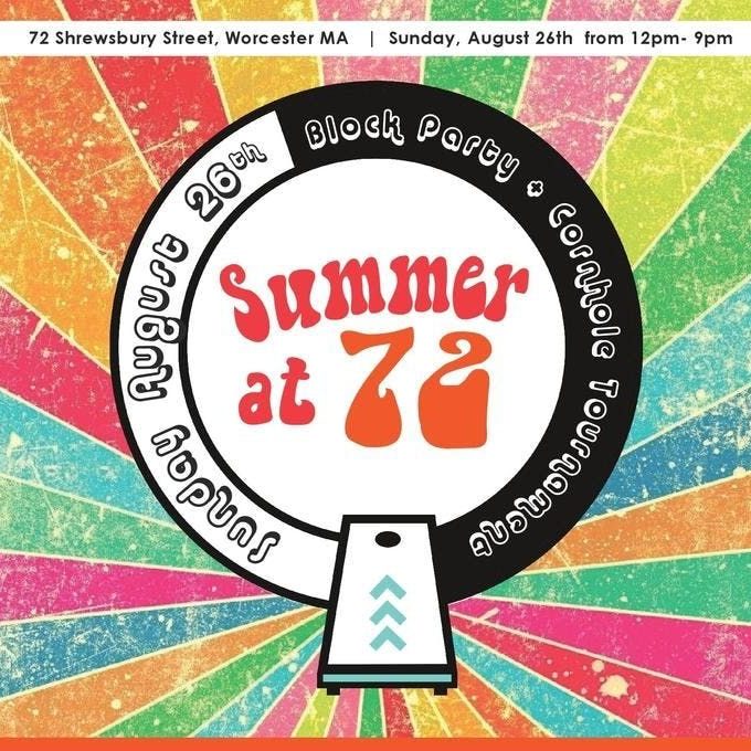 Celebrate Summer at ’72, an All-Day Block Party
