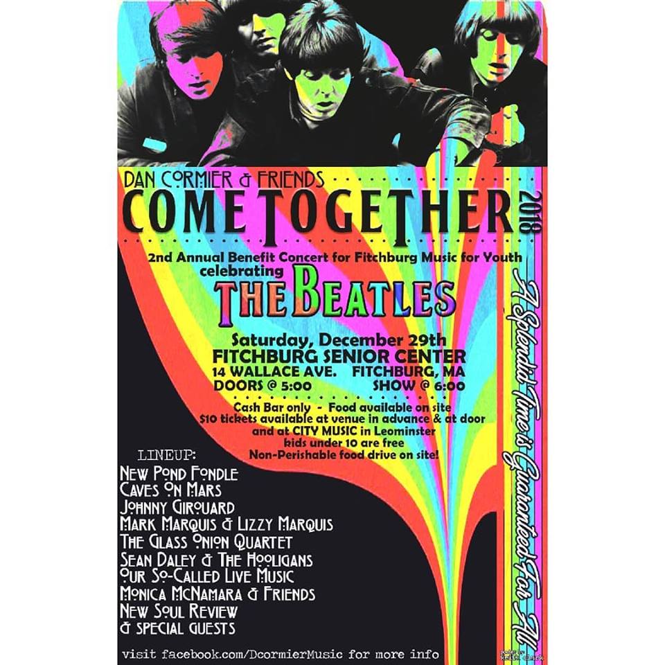 Come Together and celebrate the Beatles on Dec. 29