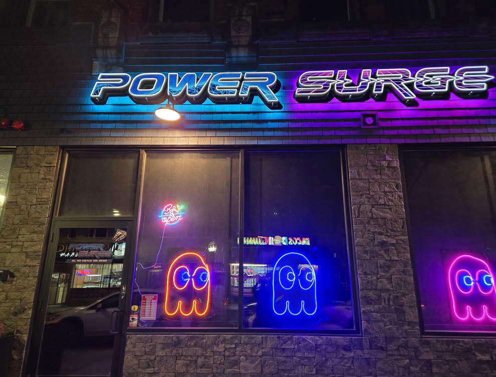 New in the Woo: Power Surge Bar Arcade